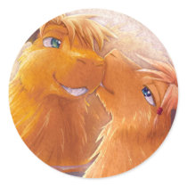 Two Capybaras stickers by Fany001 Two Capybaras stickers