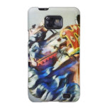 Two Carousel Horses Closeup Samsung Galaxy S Covers