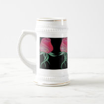 Two Cats in a Rose mugs