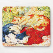 Two Cats mousepads by VintagePets Two Cats mousepads