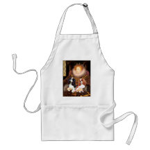 Two Cavaliers / Queen Aprons