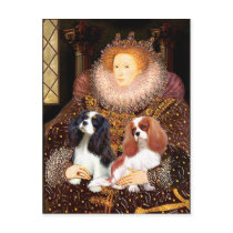 Two Cavaliers / Queen Postcards