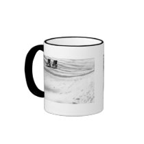 Two Chairs Buried In Snow mugs
