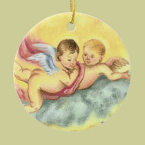 "Two Cherubs" Ornament-(Angels-babies) ornaments