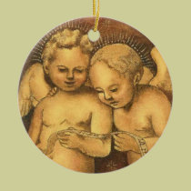 "Two Cherubs Singing" Ornament-Angels ornaments