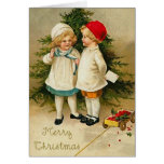 Two Children at Christmas