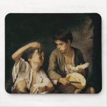 Two Children Eating a Melon and Grapes, 1645-46 Mousepad
