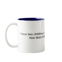Two Children, One a Boy Coffee Mugs