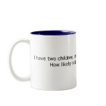 Two Children, One a Boy mugs
