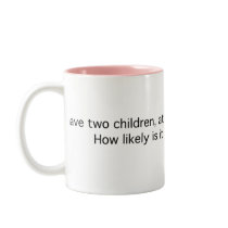 Two Children, One a Girl Coffee Mugs