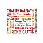 Two Cities Characters Postcards