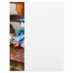 Two Colonial Rag Dolls Letterhead Template