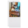 Two Colonial Rag Dolls Custom Rack Card
