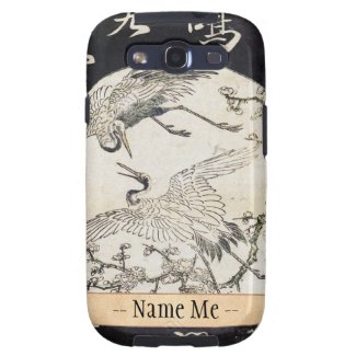 Two cranes and plum branch Katsukawa SHunsho Samsung Galaxy SIII Cases