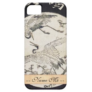 Two cranes and plum branch Katsukawa SHunsho iPhone 5 Cases