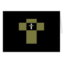 two crosses cards