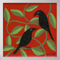 two crows poster