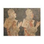 Two crusaders of the Minutolo family Postcards