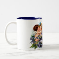 Two Cupid and Poem Mug