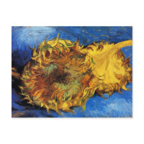 Two Cut Sunflowers, Vincent van Gogh Postcards