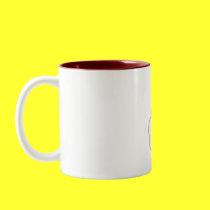Two Cute Cartoon Sheep Mug mugs