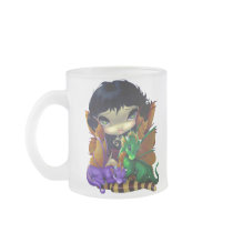 "Two Cute Dragonlings" Mug