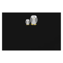 Two Cute Penguins. Cartoon. Flyers