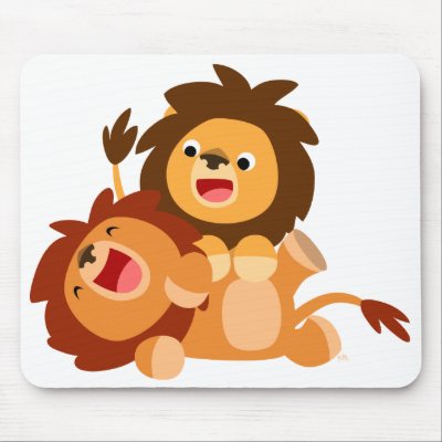 Cute Animated Lions