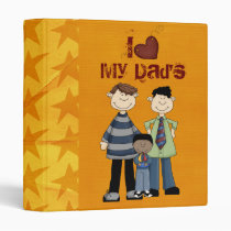 two dads scrapbook/ photo album binders
