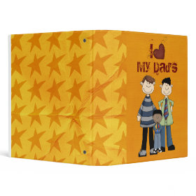 two dads scrapbook/ photo album binder