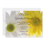 Two Daisies Wedding Invitation