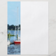 Two Docked Sailboats Norwalk, CT Flyers