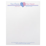 Two Doves One Heart Letterhead