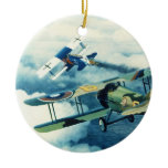 Two Down to Glory by William S. Phillips Christmas Ornament