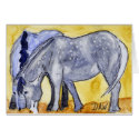 Two Draft Horses, Dapple Grey cards by jackmorgan Two Draft Horses, Dapple Grey cards
