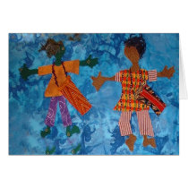 Two Drummers cards by JudithSheldon Two Drummers cards