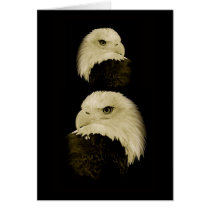 Two Eagles Greeting Cards