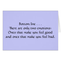 Two Emotions cards