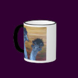 Two Emus Coffee Mug