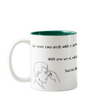 Two Ends With a Common Link mugs