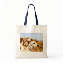 Two English Setters by Arthur Wardle bags by VintagePets Two English Setters by Arthur Wardle bags