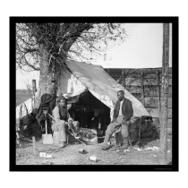 Two Escaped Slaves Sitting in a Tent 1863 posters by lc_civilwar Two Escaped Slaves Sitting in a Tent 1863 posters