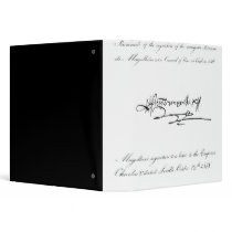 Two Examples of the Signature Vinyl Binders