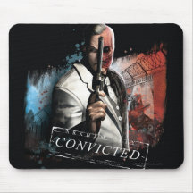 Two-Face - Convicted Mouse Pad