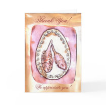 Two Feathers By Sheri Kerr Card