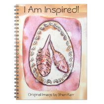 Two Feathers By Sheri Kerr Note Book