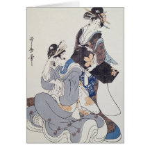 Two Female Figures Card