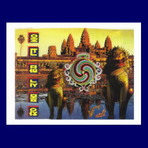 two fish postcards