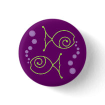 Two Fish With Bubbles buttons
