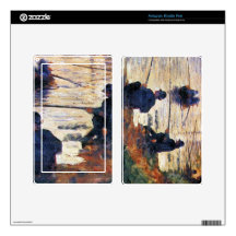 Two Fishermen by Georges Seurat Kindle Fire Skins